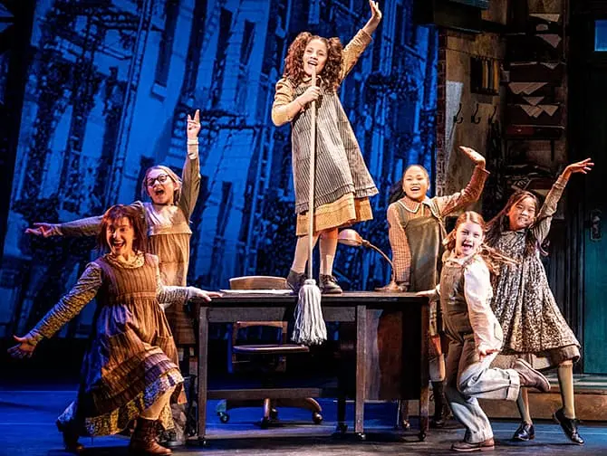 Annie the Musical in New York - Orphanage