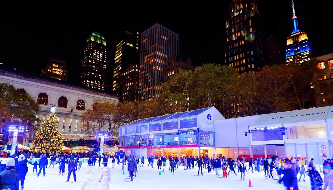 Christmas Itinerary for New York - Bryant Park Christmas Market
