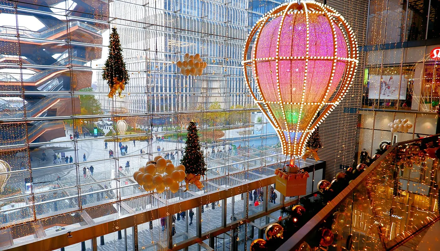 Christmas Itinerary for New York - Hudson Yards