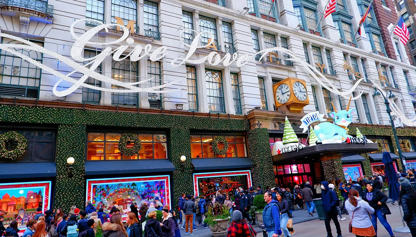Christmas Itinerary for New York - Macy's