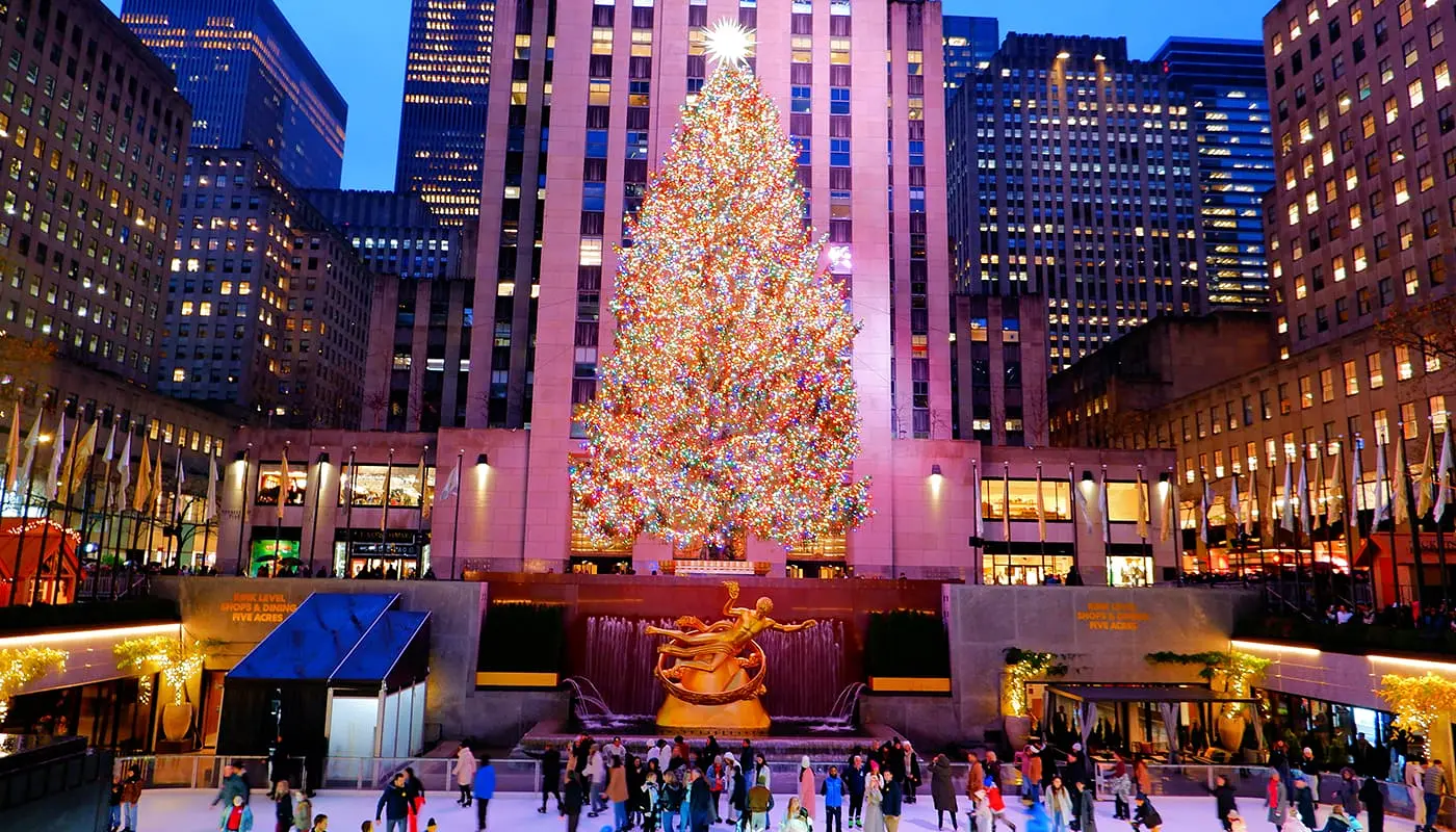 Christmas Itinerary for New York - Rockefeller Christmas Tree
