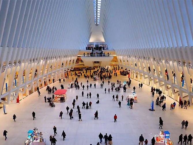 Oculus in New York - Transportation Hub