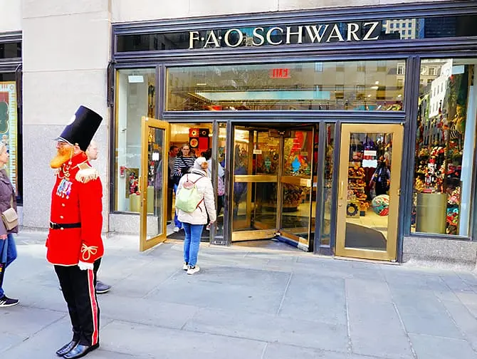 FAO Schwarz in New York