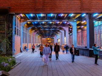 High Line Park in New York - Chelsea Market Passage