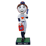 Mrs. Met Gives Back Bobblehead