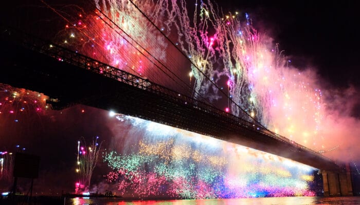 4th of July Parties in New York - Fireworks Display