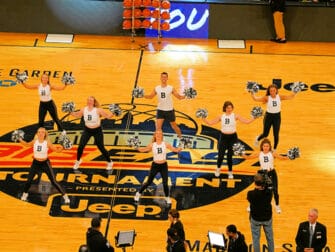 College Basketball in New York - Cheering