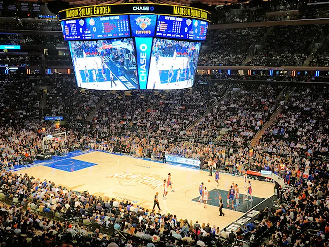 New York Knicks Tickets - Game in Madison Square Garden