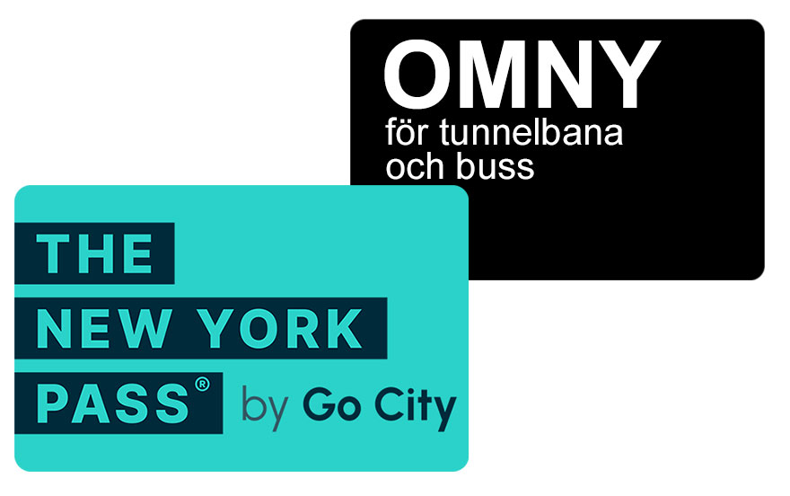 New York Pass 3 dagar + OMNY