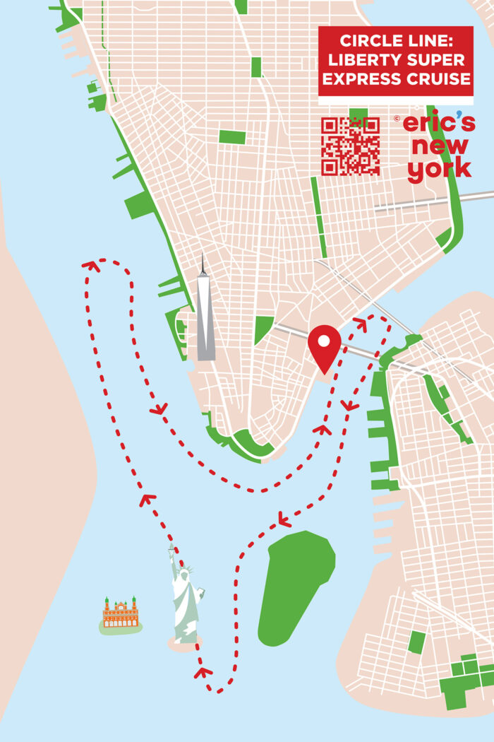 Circle Line Best of NYC Cruise - Route