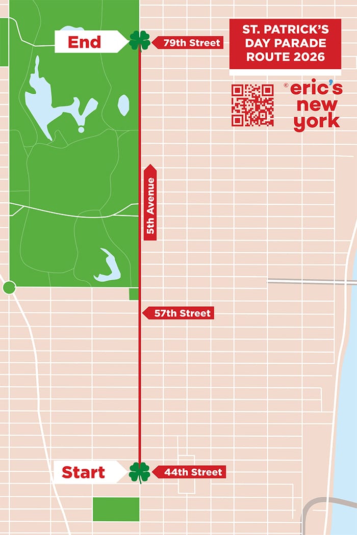 St. Patrick's Day in New York - Parade Route