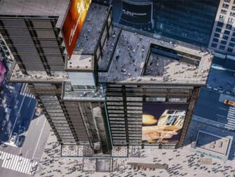 Things to do and see in Times Square - One Times Square Viewing Deck