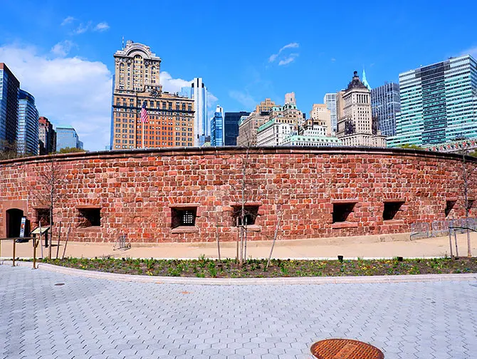 Castle Clinton in New York