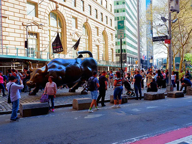 Charging Bull Statue in New York - Attraction in Lower Manhattan