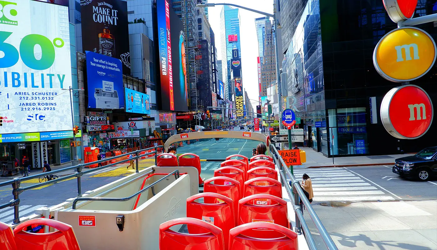 New York 8 Day Itinerary - Take the Hop on Hop off Bus