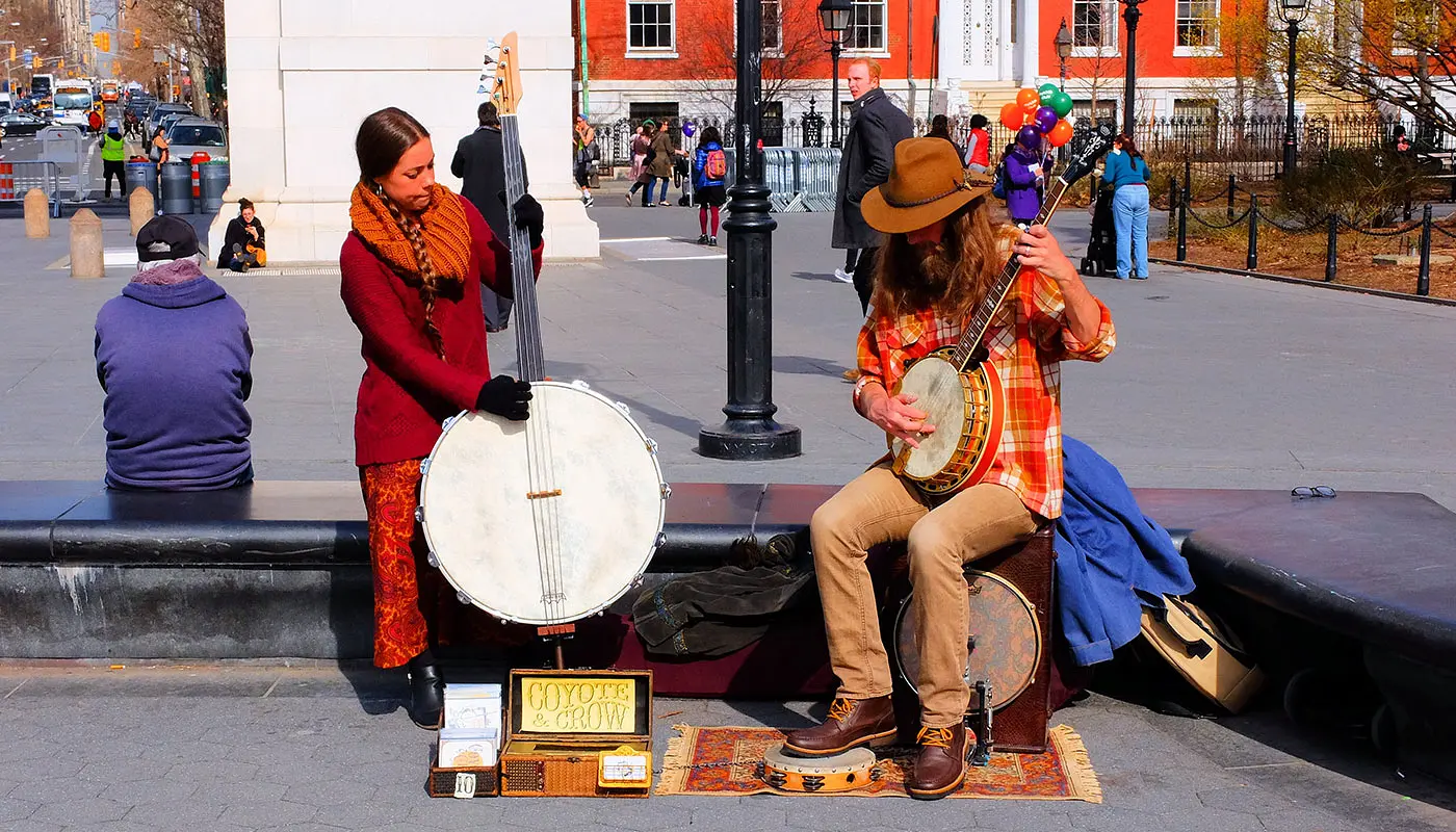 Washington Square Park in New York - There's always something to see or do